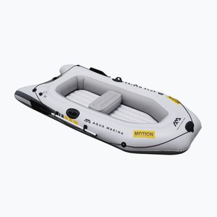 Aqua Marina Motion Sports Boat Ponton pentru 2 persoane cu motor T-18 gri BT-88821