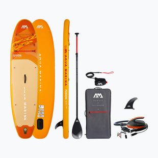 Set placă SUP gonflabilă Aqua Marina Fusion 10'10" with el. Pump before sunset