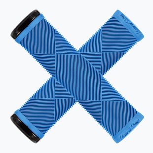 Mânere de ghidon Lizard Skins Single-Clamp Strata deja blue