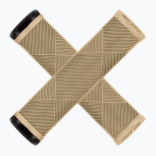 Mânere de ghidon Lizard Skins Single-Clamp Strata sand tan