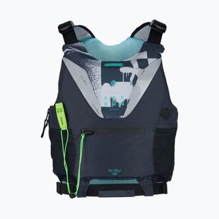 Vestă de siguranță pentru bărbați Aztron N-SV 3.0 Nylon puzzle grey/mint