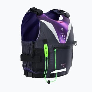 Vestă de siguranță pentru femei Aztron N-SV 3.0 Nylon black/radiant purple