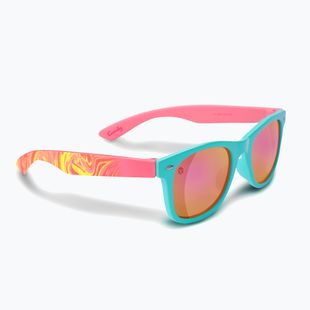Ochelari de soare pentru copii Aztron Candy candy pink/twisty/polarized rainbow pink mir/grey.
