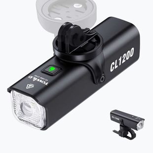 Far de bicicletă față Towild CL1200 black
