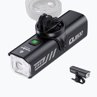 Far de bicicletă față Towild CL1600 black