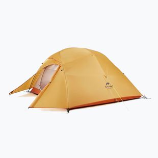 Cort de trekking 3-persoane Naturehike Cloud Up 3 Base 2 ornage