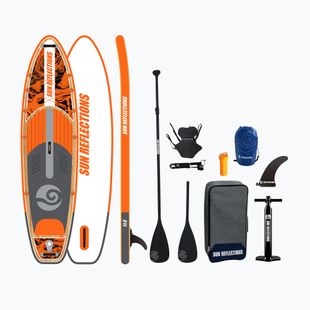 Placă SUP Sun Reflections XXL Combo 11'6" orange