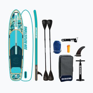 Placă SUP Sun Reflections Family Minicombo 13'6" ocean mirage