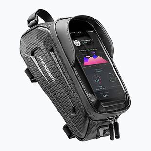 Geantă de bicicletă pentru cadru Rockbros B68 1,5 l black