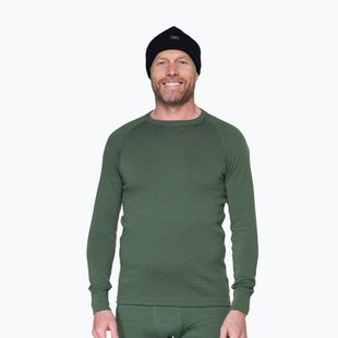 Bluză termoactivă pentru bărbați Devold Expedition Merino 235 forest