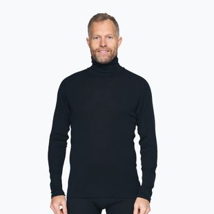 Bluză termoactivă pentru bărbați Devold Adventure Merino 190 High Neck ink