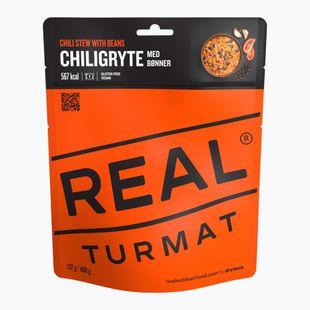 Alimente liofilizate Real Turmat Vegan Chili with Beans 132 g