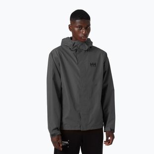 Jachetă de ploaie Helly Hansen Seven J ebony pentru bărbați 62047_980