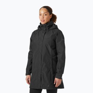 Palton de ploaie pentru femei Helly Hansen Aden Long Coat black