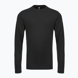 Bluză termică pentru bărbați Helly Hansen Lifa Merino Midweight Crew black