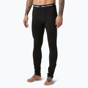 Pantaloni termoactivi pentru bărbați  Helly Hansen Lifa Merino Midweight black