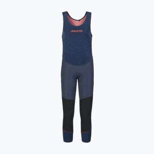 Costum de înot pentru copii Musto Flexlite Alumin 3.0 Long John Jr 3 mm midnight marl