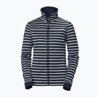 Pulover de navigatie pentru femei Helly Hansen Crew Fleece dungă navy