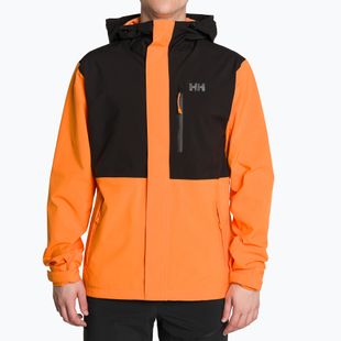 Jacheta de ploaie pentru bărbați Helly Hansen Juell Storm portocaliu 53883_325