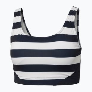 Partea de sus a costumului de baie Helly Hansen HP Bikini Top navy stripe