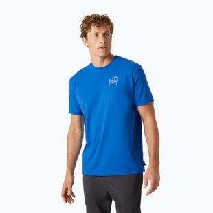 Tricou pentru bărbați Helly Hansen Skog Recycled Graphic cobalt 2.0