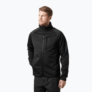 Bluză de navigație pentru bărbați Helly Hansen Hp Windproof Fleece 2.0 ebony