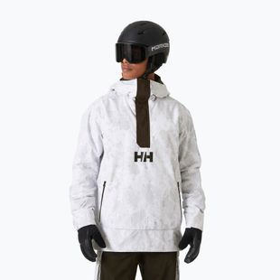 Geacă de schi pentru bărbați Helly Hansen Ullr D Insulated Anorak grey fog snow camo aop
