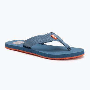 Papuci pentru bărbați Helly Hansen Logo Sandals 2 washed navy / patrol orange