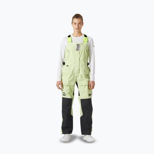 Pantaloni de navigație pentru femei Helly Hansen Skagen Pro Bib washed lime