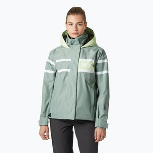 Geacă de navigație pentru femei Helly Hansen Salt Inshore eucalyptus