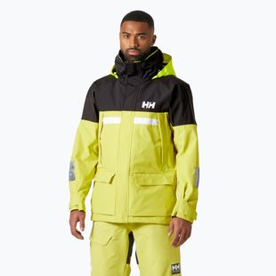 Geacă de navigație pentru bărbați Helly Hansen Pier 4.0 cyber lime