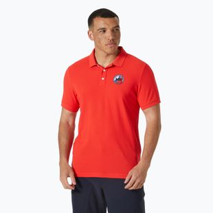 Tricou polo pentru bărbați Helly Hansen Hp Race Polo 2.0 alert red