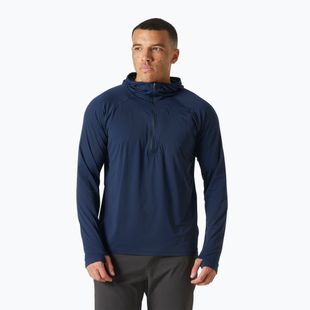 Hanorac de trekking pentru bărbaț Helly Hansen Shine Solen 1/2 Zip Hoodie navy