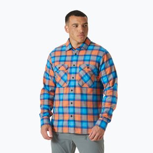 Cămașă pentru bărbați Helly Hansen Lokka Organic Flannel bonfire fjell plaid