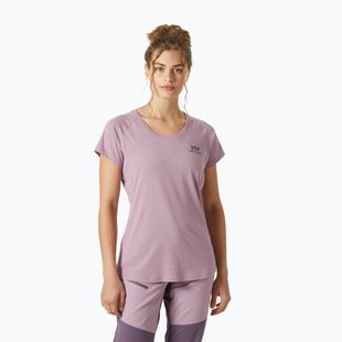 Tricou pentru femei Helly Hansen Nord Graphic Drop purple clay