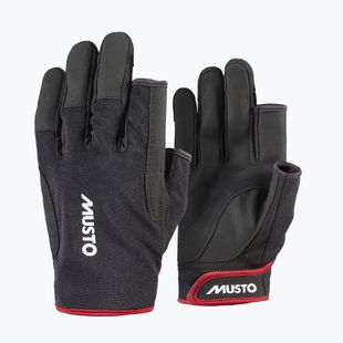 Mănuși de navigație Musto Essential Sailing Long Finger 2.0 black