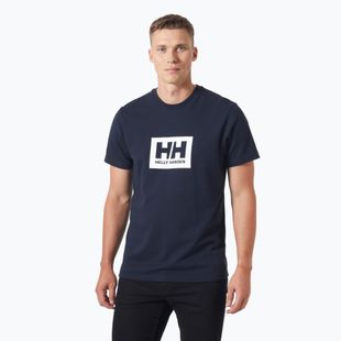 Tricou pentru bărbați Helly Hansen Box T 2.0 navy