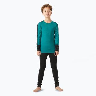 Set de lenjerie termoactivă pentru copii  Helly Hansen JR Lifa Merino Midweight signal green