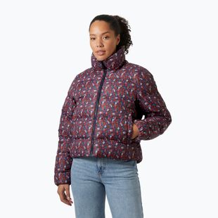 Geacă de puf pentru femei Helly Hansen Jade Puffer navy floral aop