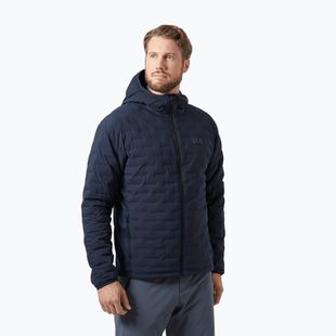 Geacă de navigație pentru bărbați Helly Hansen HP Hybrid Stretch Hooded Insulator navy