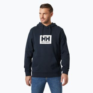 Bluză pentru bărbați Helly Hansen Box Hoodie navy