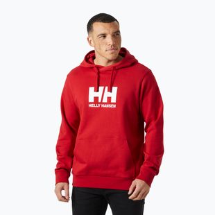 Bluză pentru bărbați Helly Hansen HH Logo Hoodie red
