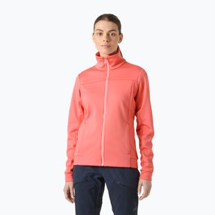 Bluză de navigație pentru femei Helly Hansen Crew Fleece sunset pink