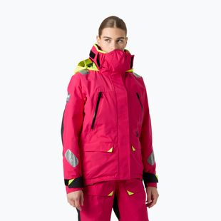 Geacă de navigație pentru femei Helly Hansen Skagen Offshore cranberry