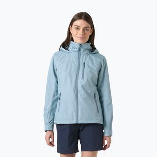 Geacă de navigație pentru femei Helly Hansen Crew Hooded 2.0 windy blue