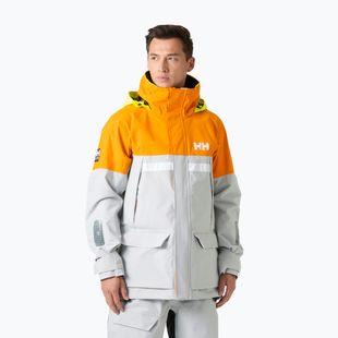 Geacă de navigație pentru bărbați Helly Hansen Pier 4.0 ignite orange