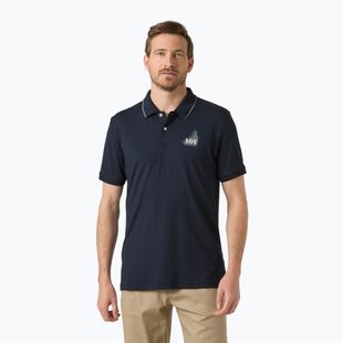 Tricou polo pentru bărbați Helly Hansen Hp Figari Polo navy