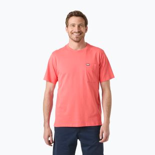 Tricou pentru bărbați Helly Hansen Hudson nantucket red