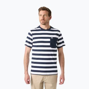 Tricou pentru bărbați Helly Hansen Hudson navy stripe