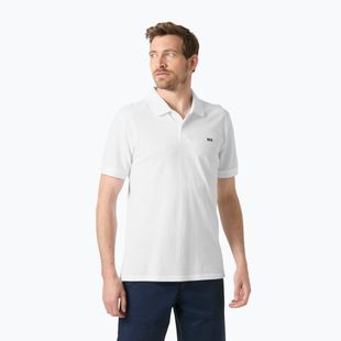 Tricou polo pentru bărbați Helly Hansen Elba Fitted Polo white